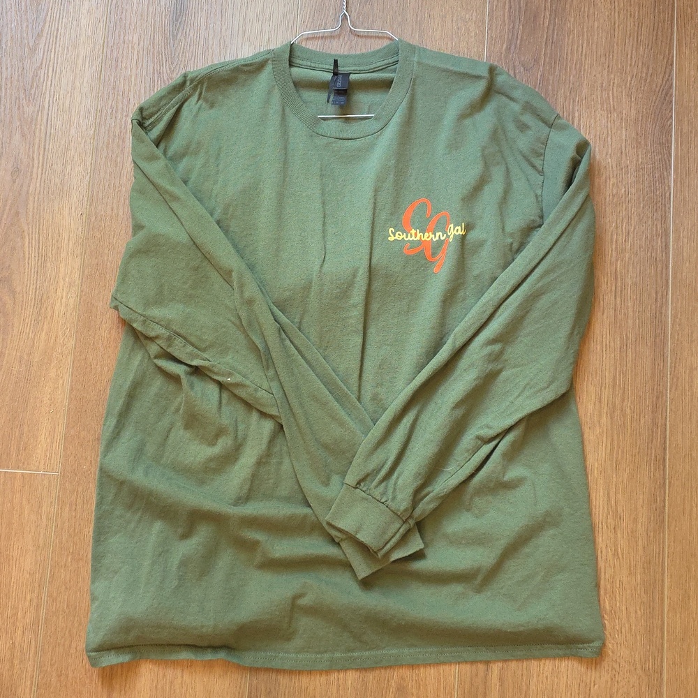 Southern Gal XL Green Shirt